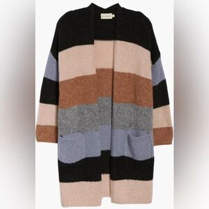 Dreamers by Debut - Stripe Long Cardigan